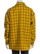 Marni Wool Plaid Print Trucker Jacket