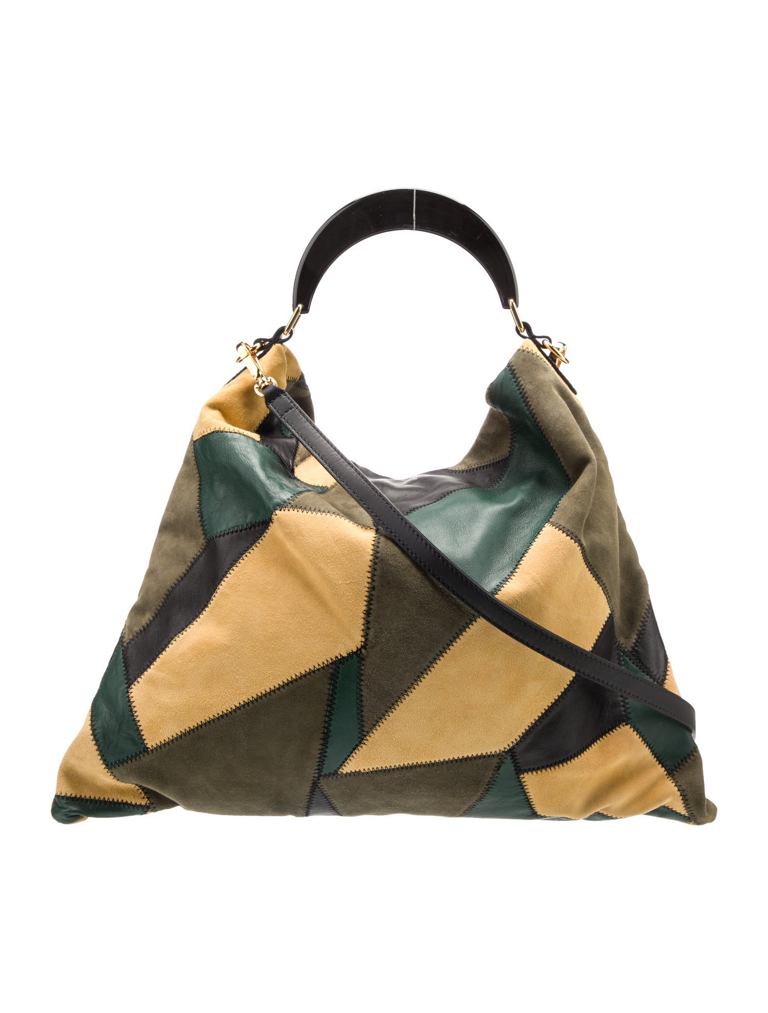 Marni Suede Top Handle Bag