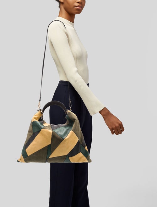 Marni Suede Top Handle Bag
