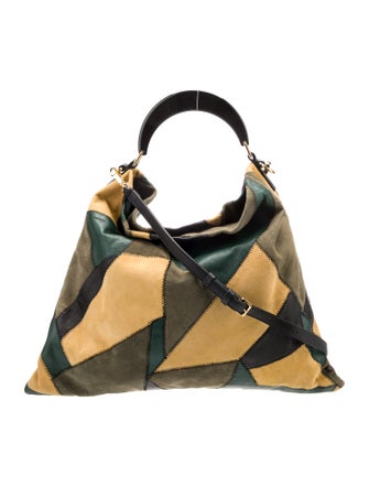 Marni Suede Top Handle Bag