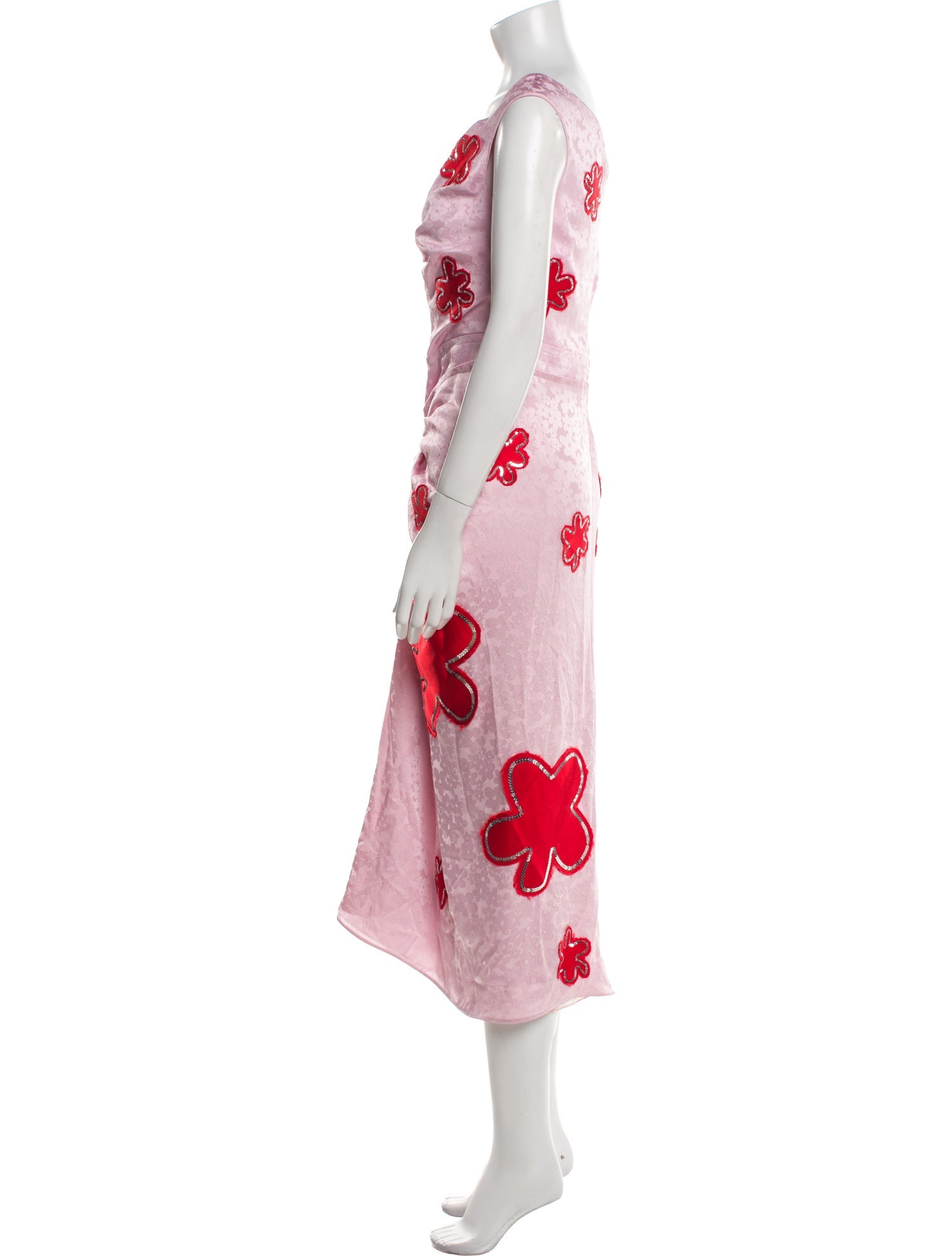 Marni Floral Print Long Dress