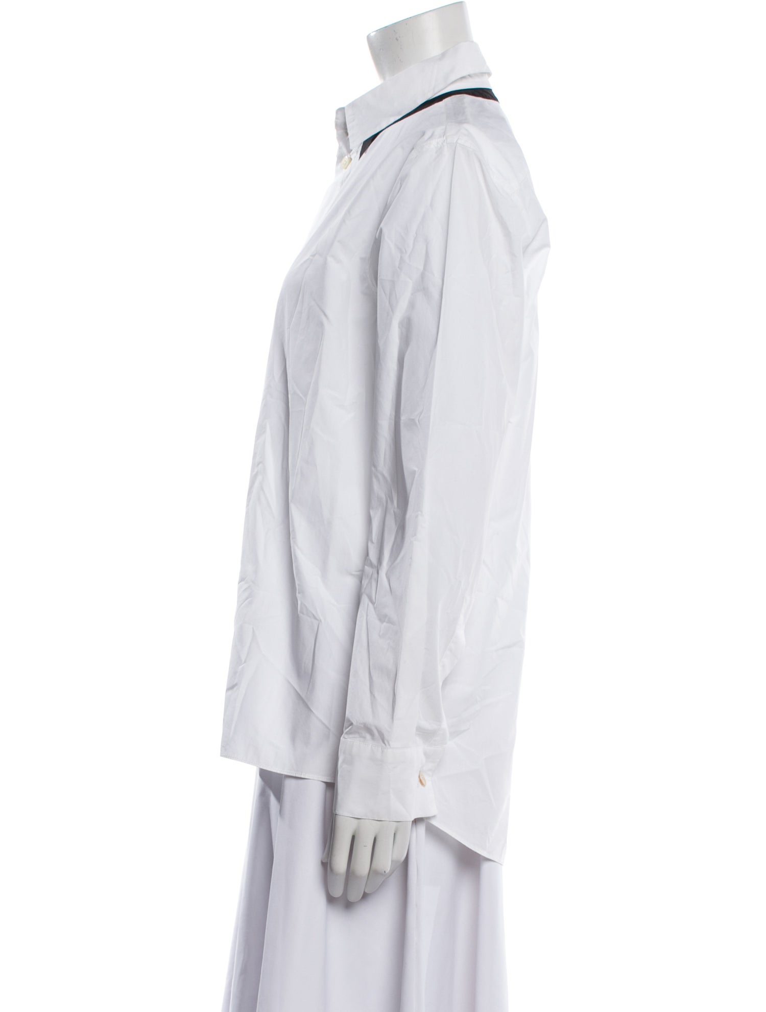 Marni Long Sleeve Button-Up Top