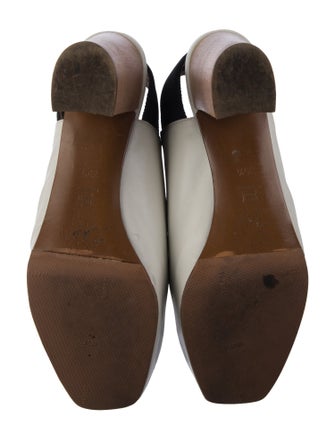Marni Leather Slingback Pumps