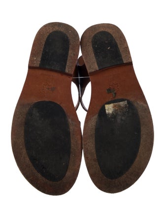 Marni Leather Slingback Flats