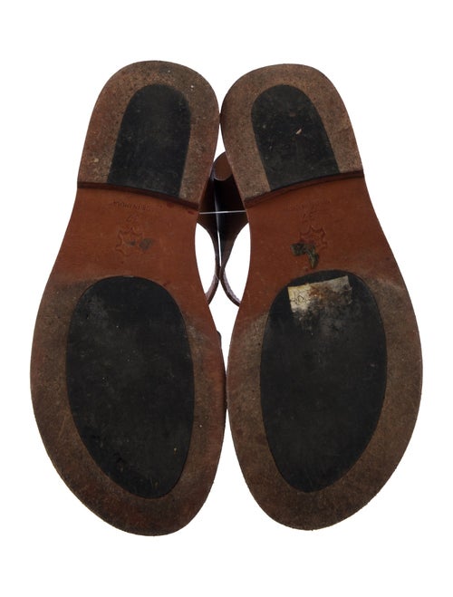 Marni Leather Slingback Flats