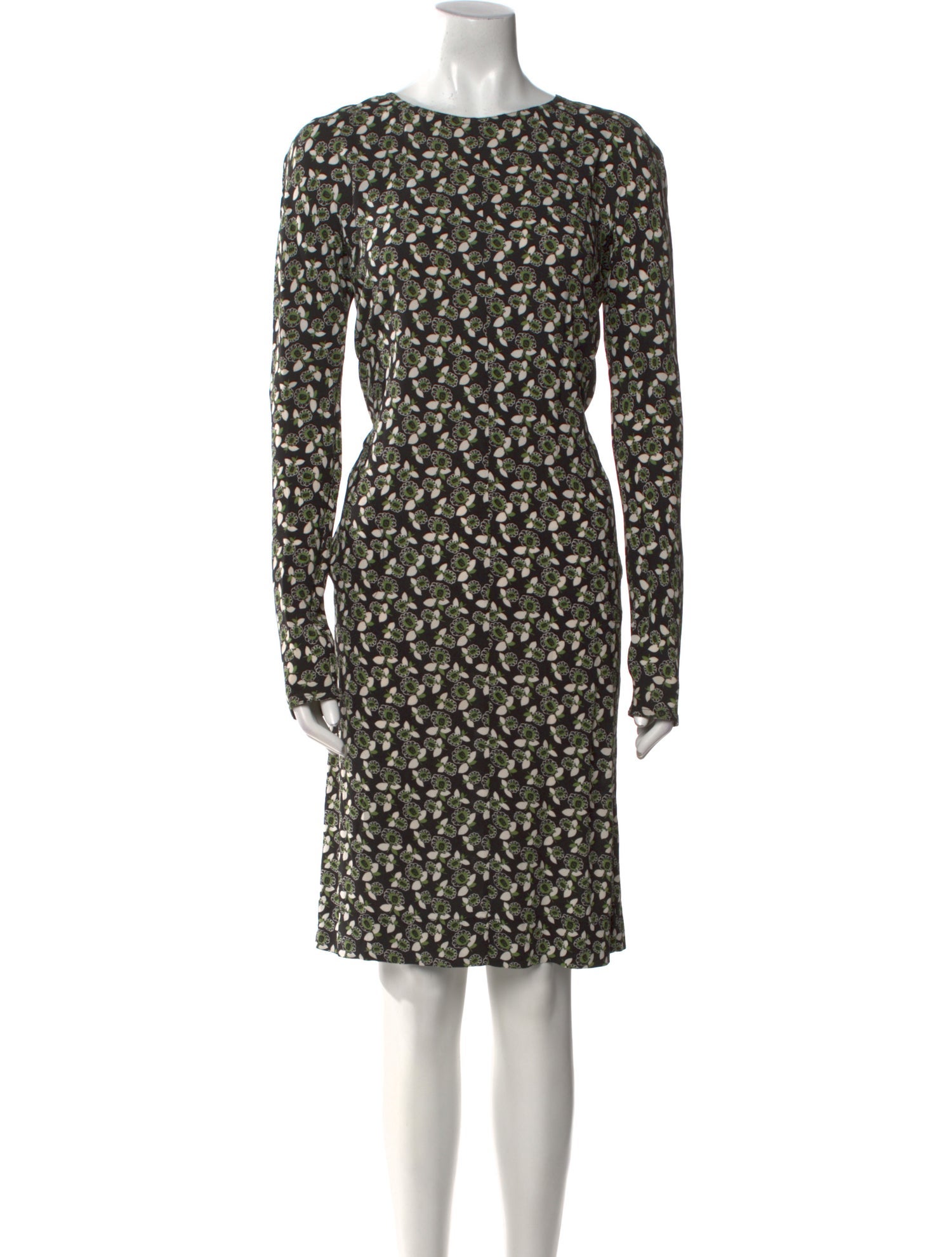 Marni Printed Knee-Length Dress