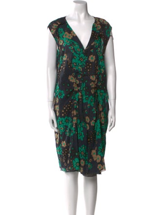 Marni Printed Knee-Length Dress