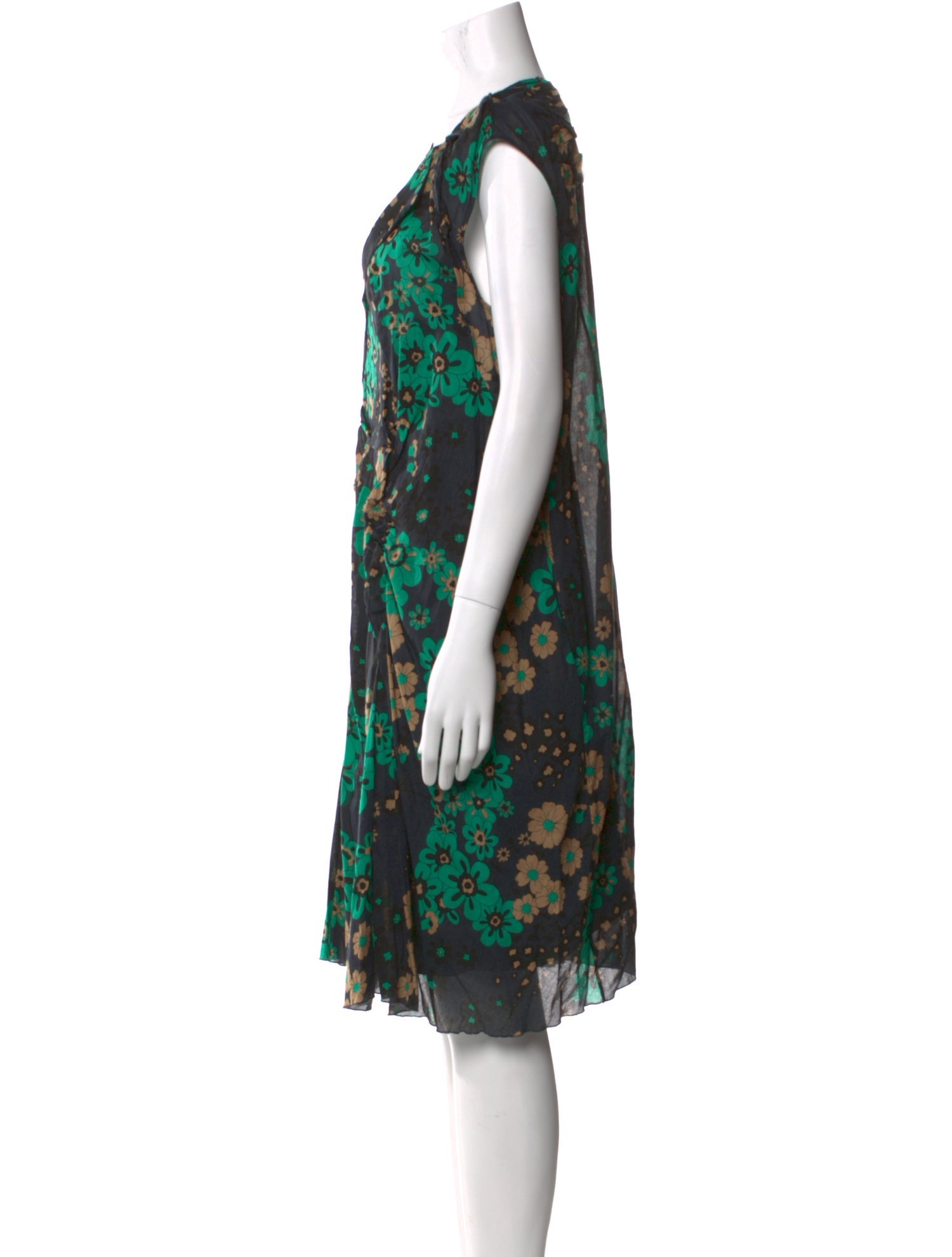 Marni Printed Knee-Length Dress