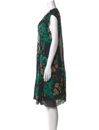 Marni Printed Knee-Length Dress