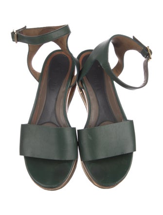 Marni Leather Slingback Pumps