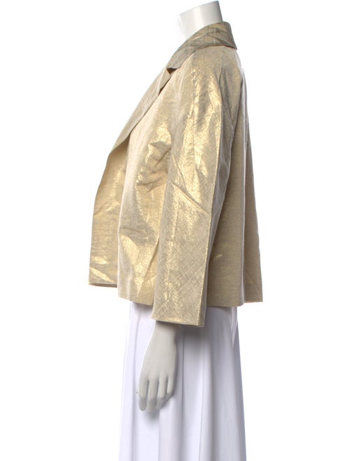 Marni Printed Open Front Crop Top