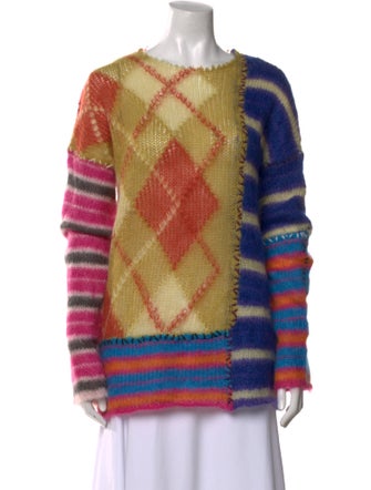 Marni Mohair Printed Sweater