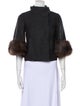 Marni Wool Faux Fur Jacket