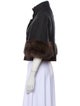 Marni Wool Faux Fur Jacket