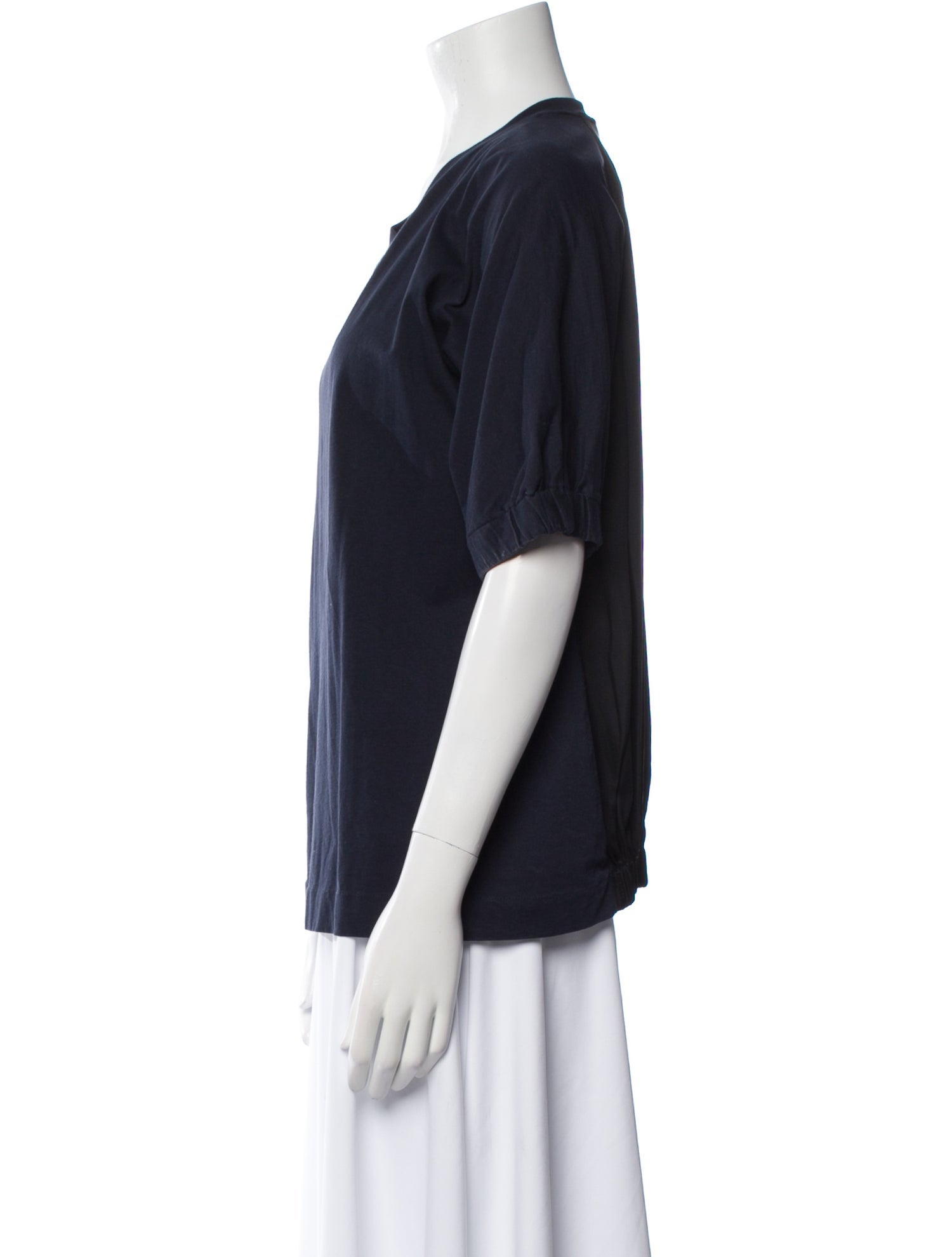 Marni Scoop Neck Short Sleeve T-Shirt