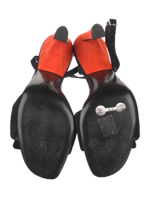 Marni Suede Slingback Sandals