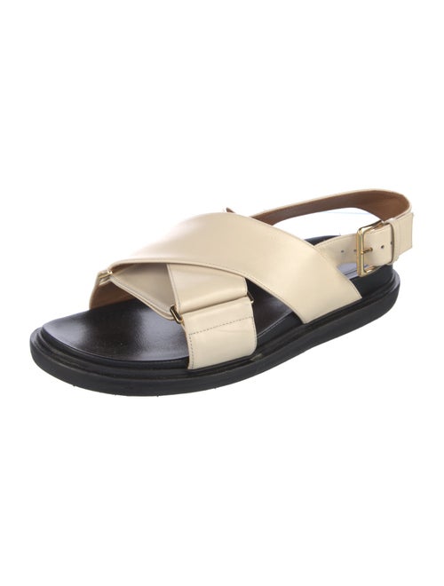 Marni Leather Slingback Sandals
