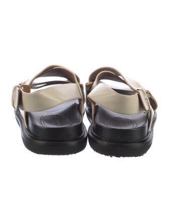 Marni Leather Slingback Sandals