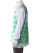 Marni Mohair Striped Polo Sweater