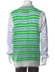 Marni Mohair Striped Polo Sweater