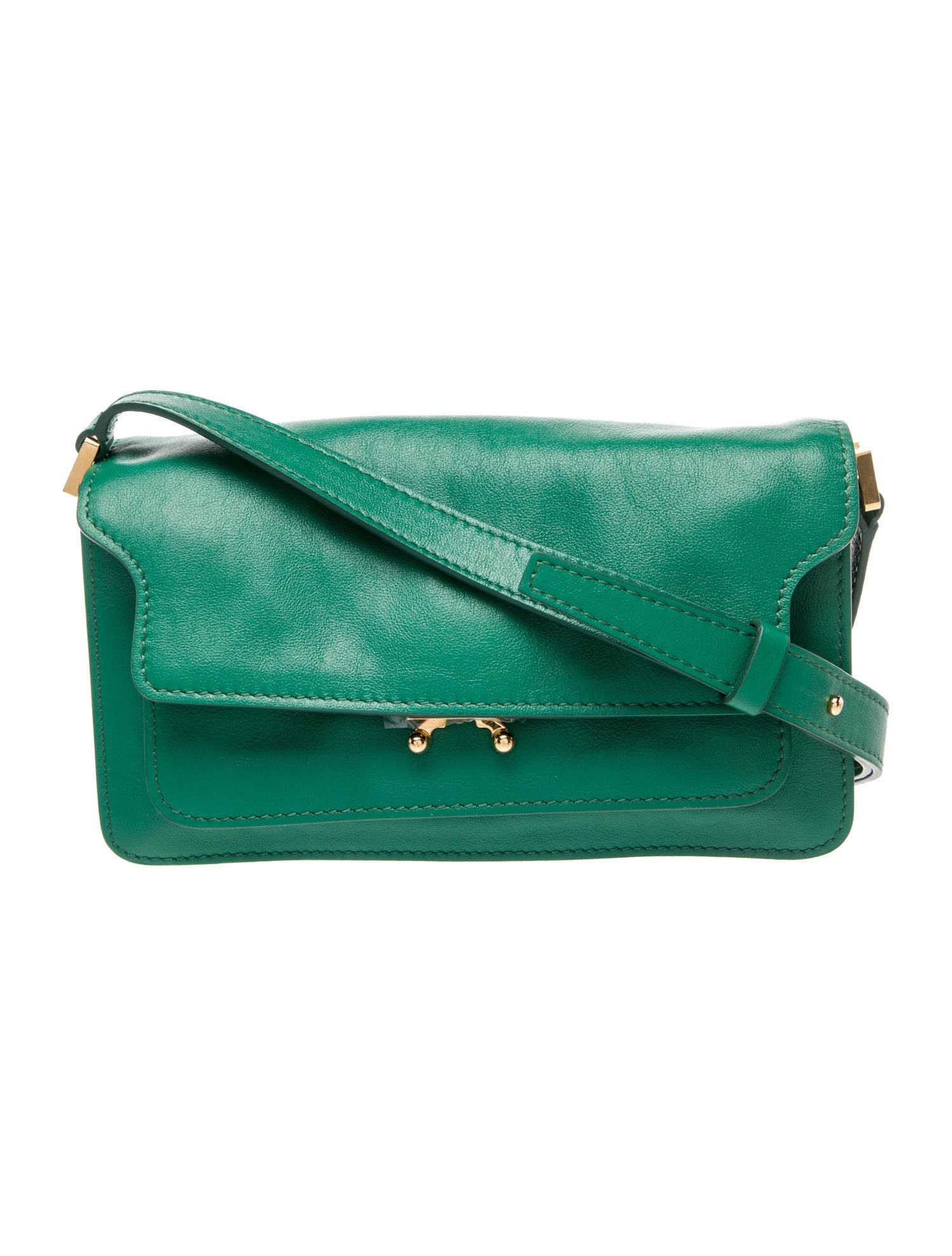 Marni Leather Messenger Bag