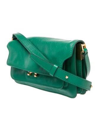 Marni Leather Messenger Bag