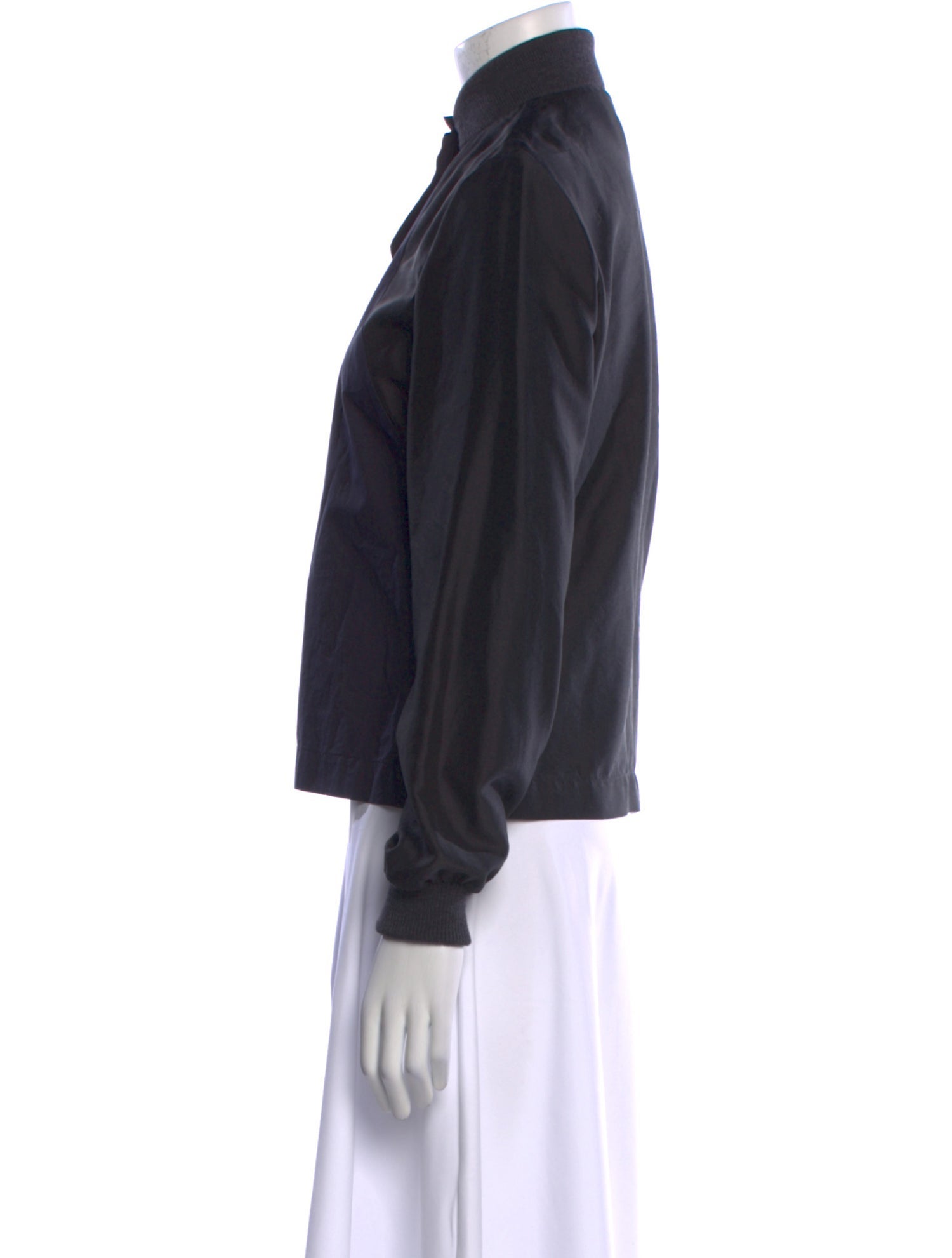 Marni Mock Neck Long Sleeve Blouse