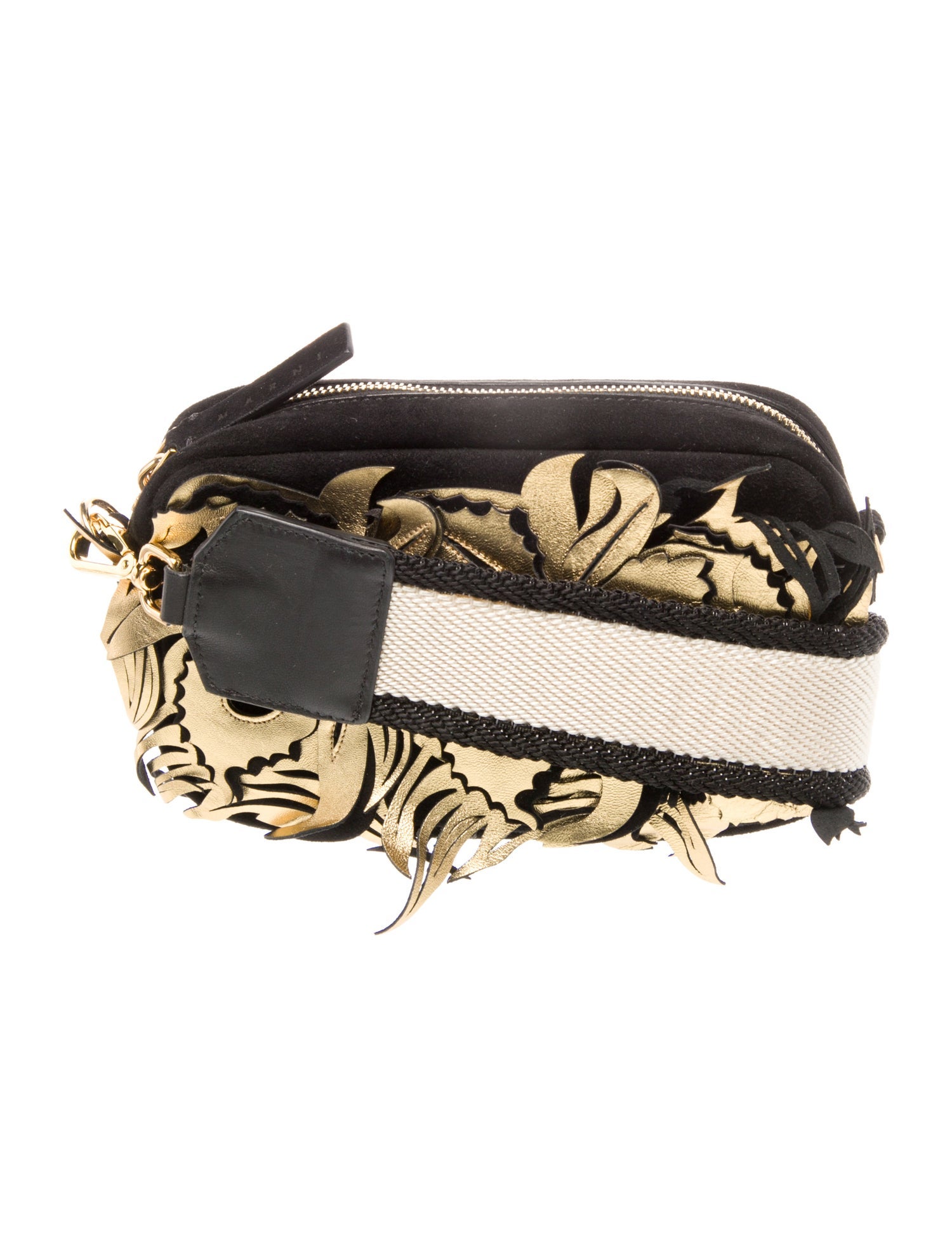 Marni Suede Crossbody Bag