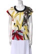 Marni Printed Scoop Neck T-Shirt