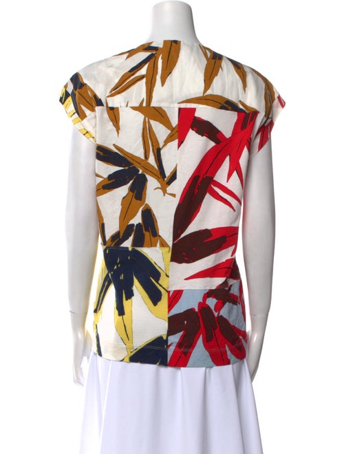 Marni Printed Scoop Neck T-Shirt