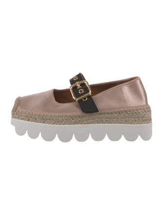 Marni Satin Braided Accents Espadrilles