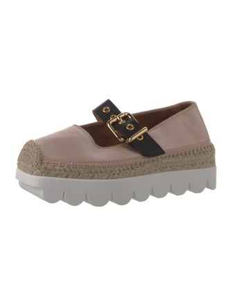 Marni Satin Braided Accents Espadrilles