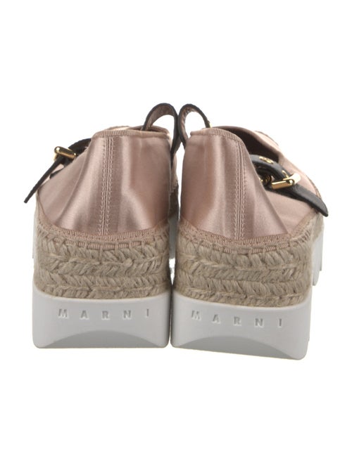Marni Satin Braided Accents Espadrilles