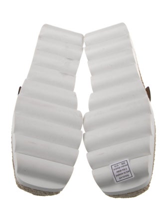 Marni Satin Braided Accents Espadrilles