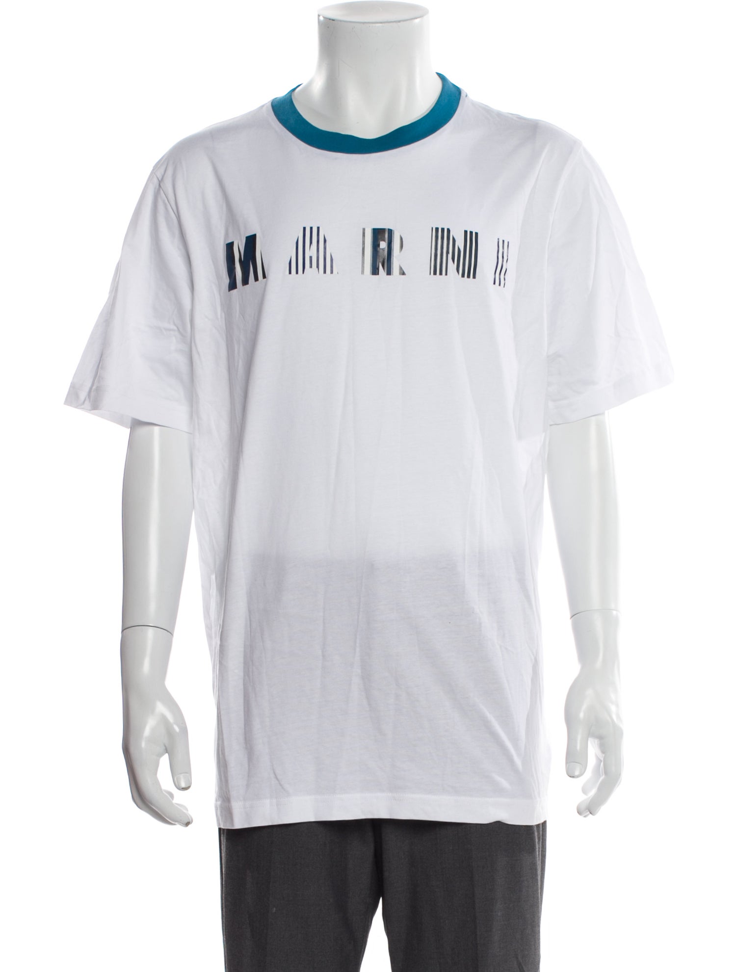 Marni Graphic Print Crew Neck T-Shirt