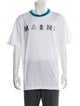 Marni Graphic Print Crew Neck T-Shirt