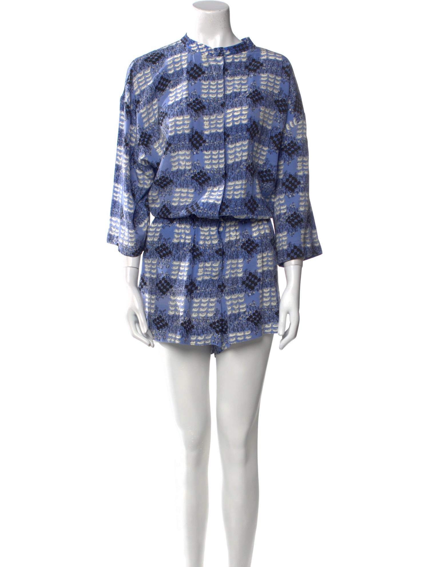 Marni Silk Printed Romper