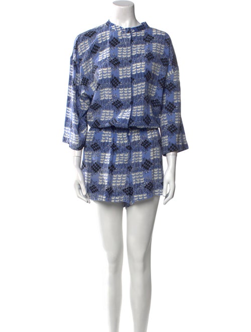 Marni Silk Printed Romper