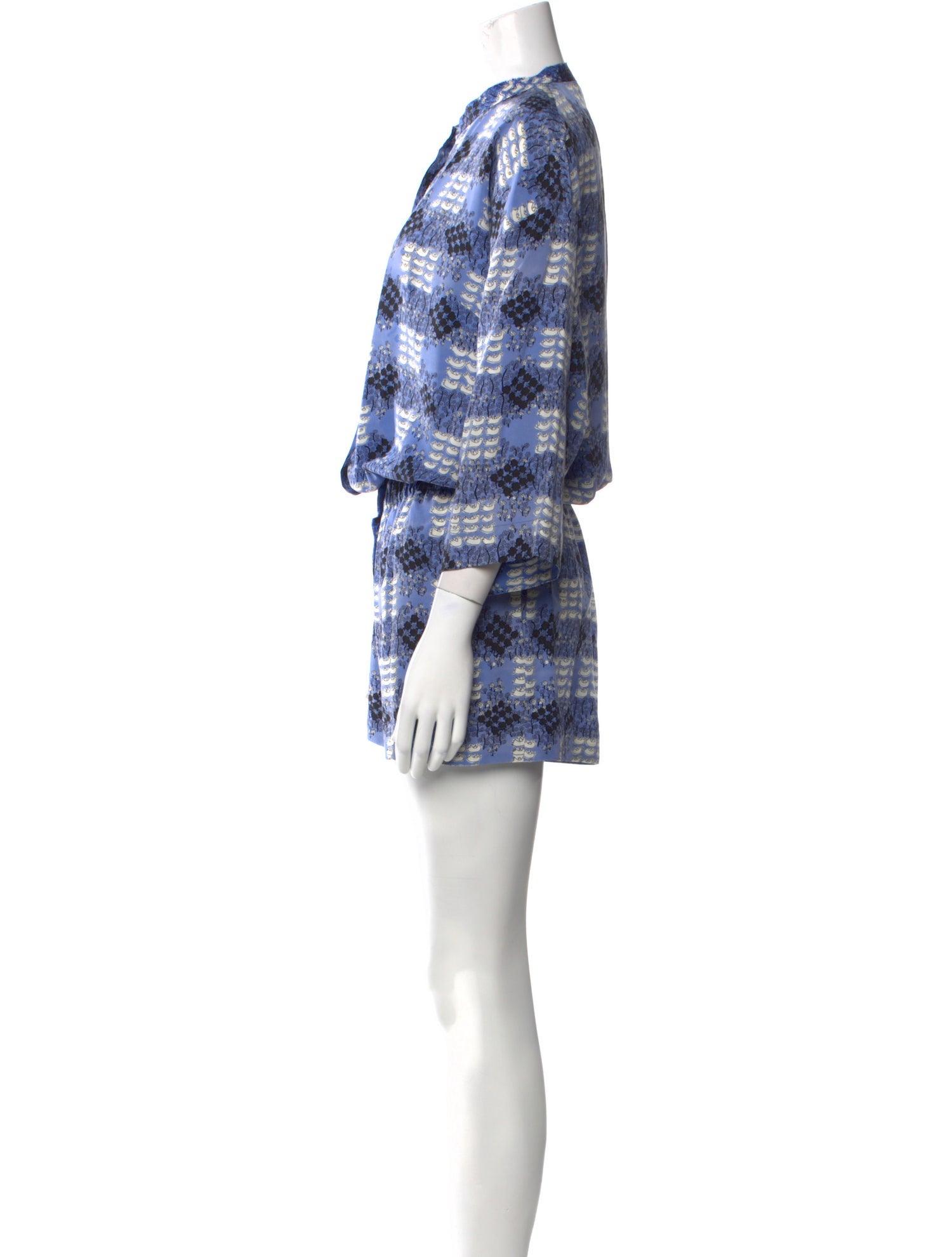 Marni Silk Printed Romper