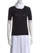 Marni Mock Neck Short Sleeve T-Shirt