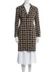 Marni Wool Printed Peacoat