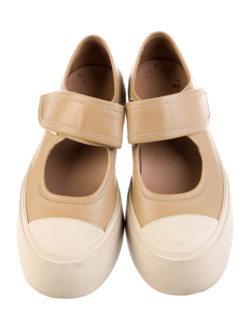 Marni Leather Mary Jane Flats