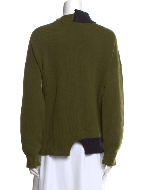 Marni Virgin Wool Mock Neck Sweater