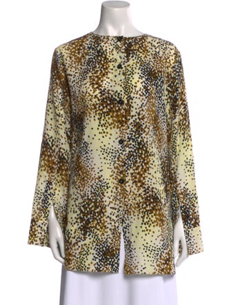 Marni Silk Animal Print Tunic