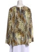 Marni Silk Animal Print Tunic