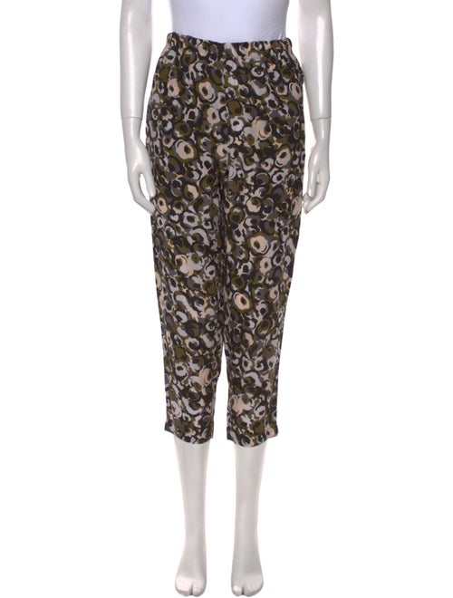 Marni Silk Straight Leg Pants