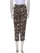 Marni Silk Straight Leg Pants