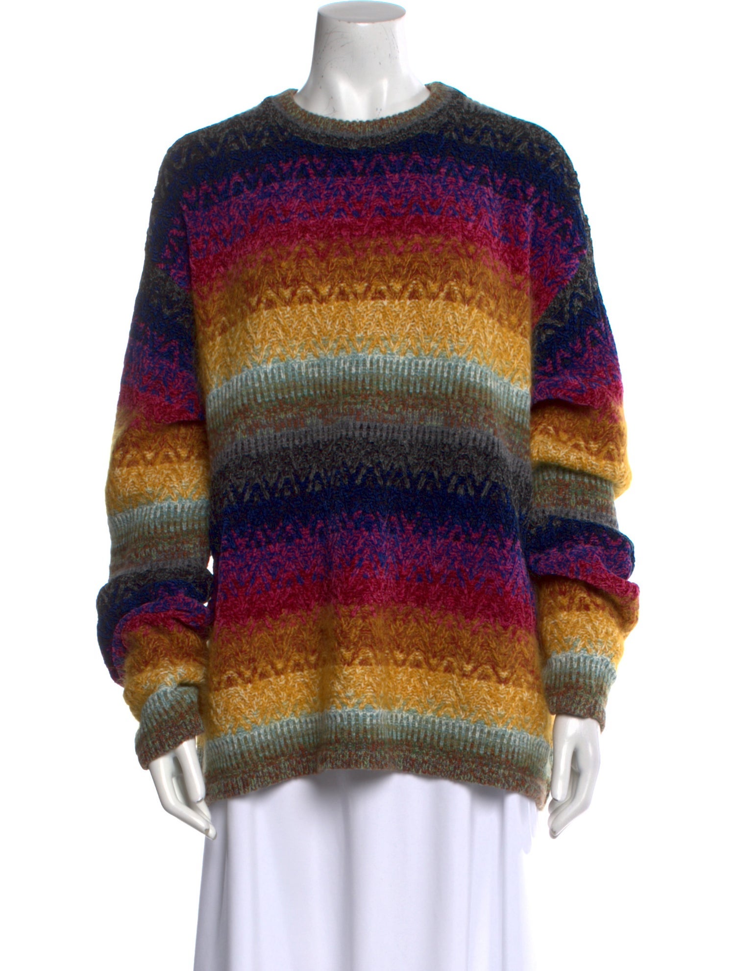Marni Striped Crew Neck Sweater