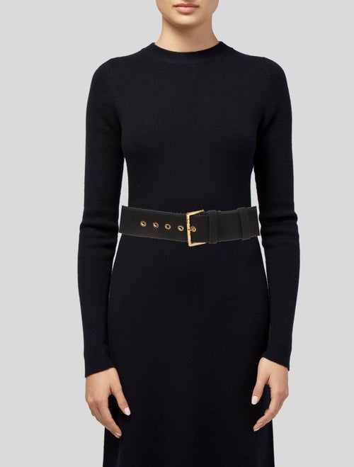 Marni Wide Canvas Belt