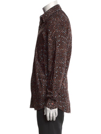 Marni Printed Long Sleeve Shirt